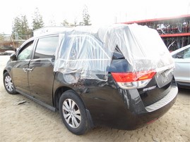 2014 Honda Odyssey EX-L Black 3.5L AT 2WD #A22616